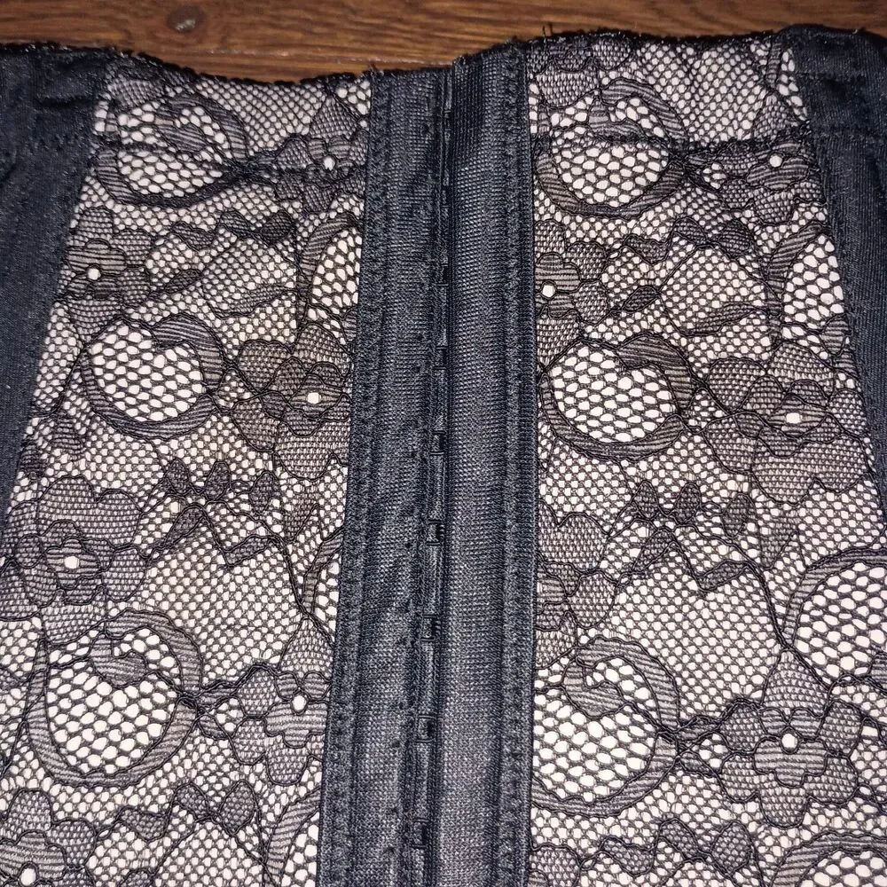 Belly Bandit Mother Tucker Corset Womens XL Extra Large Slimming Shapewear Black